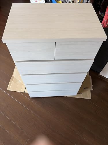 Amazon｜タンスのゲン チェスト 幅80cm 4段 国産 大川家具 完成品 大